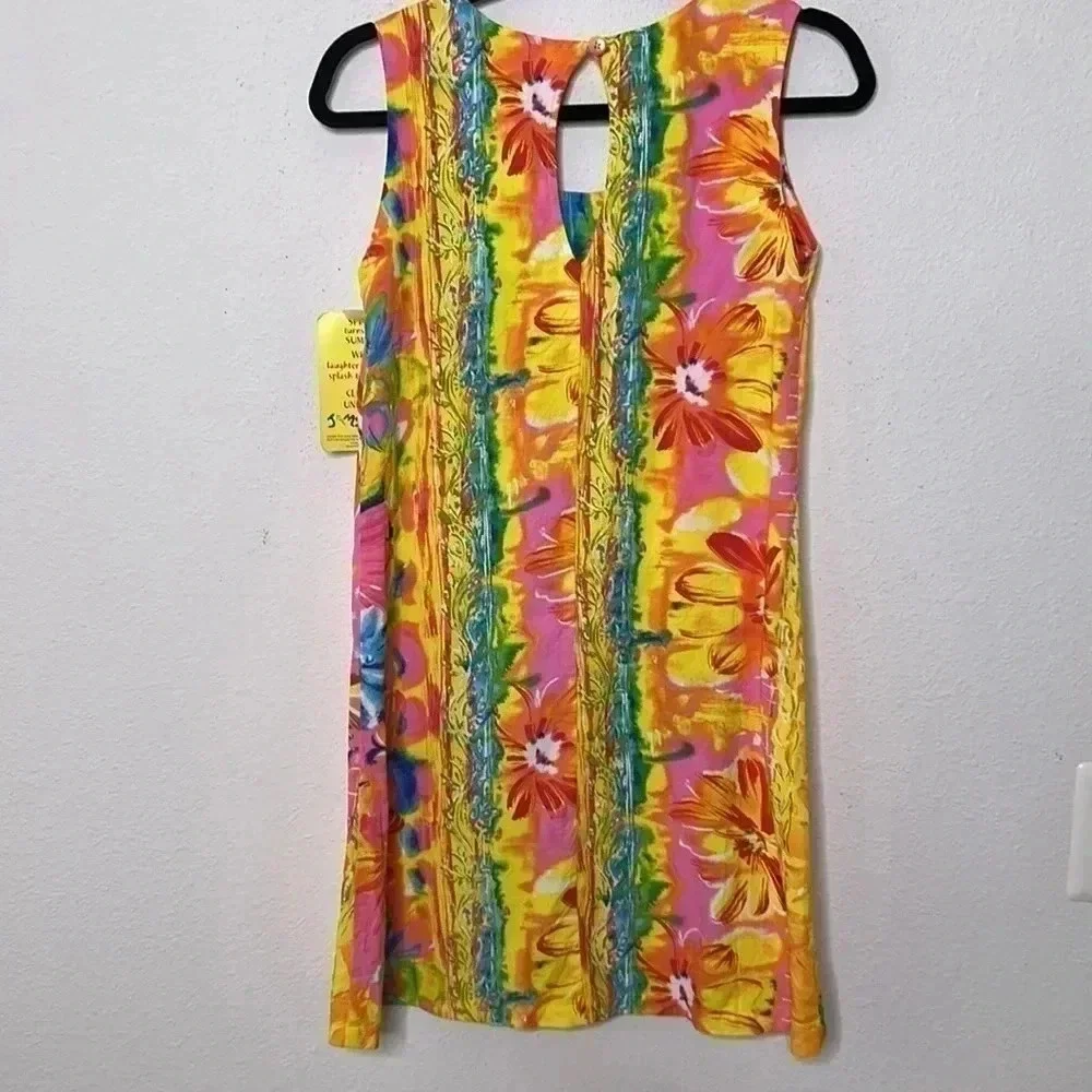 Jams World New Cantina short beach dress sleeveless NWT Dress Size XS W3…